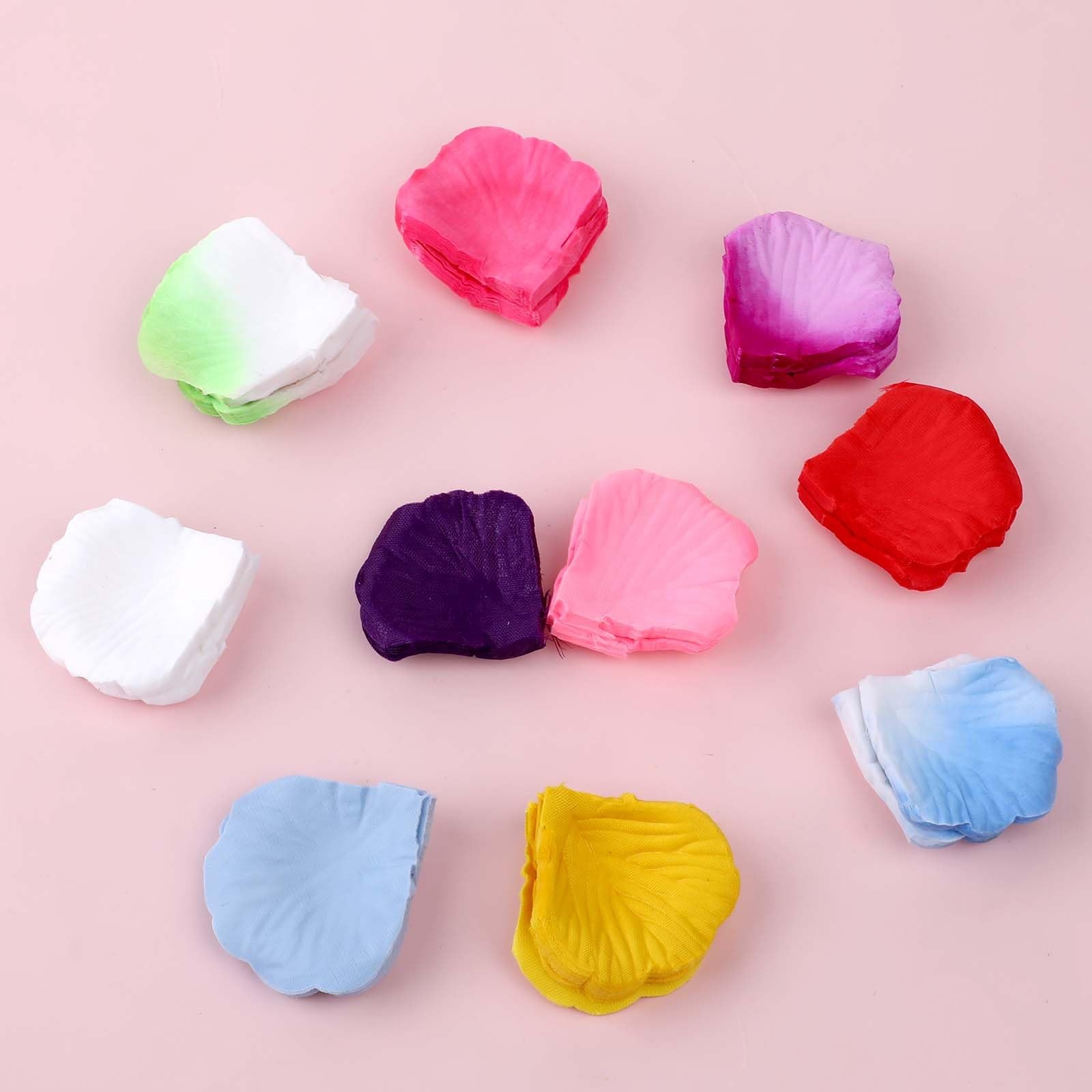 1000 pcs Artificial Rose Petals Fake Petal Flower Decoration for Wedding Part…
