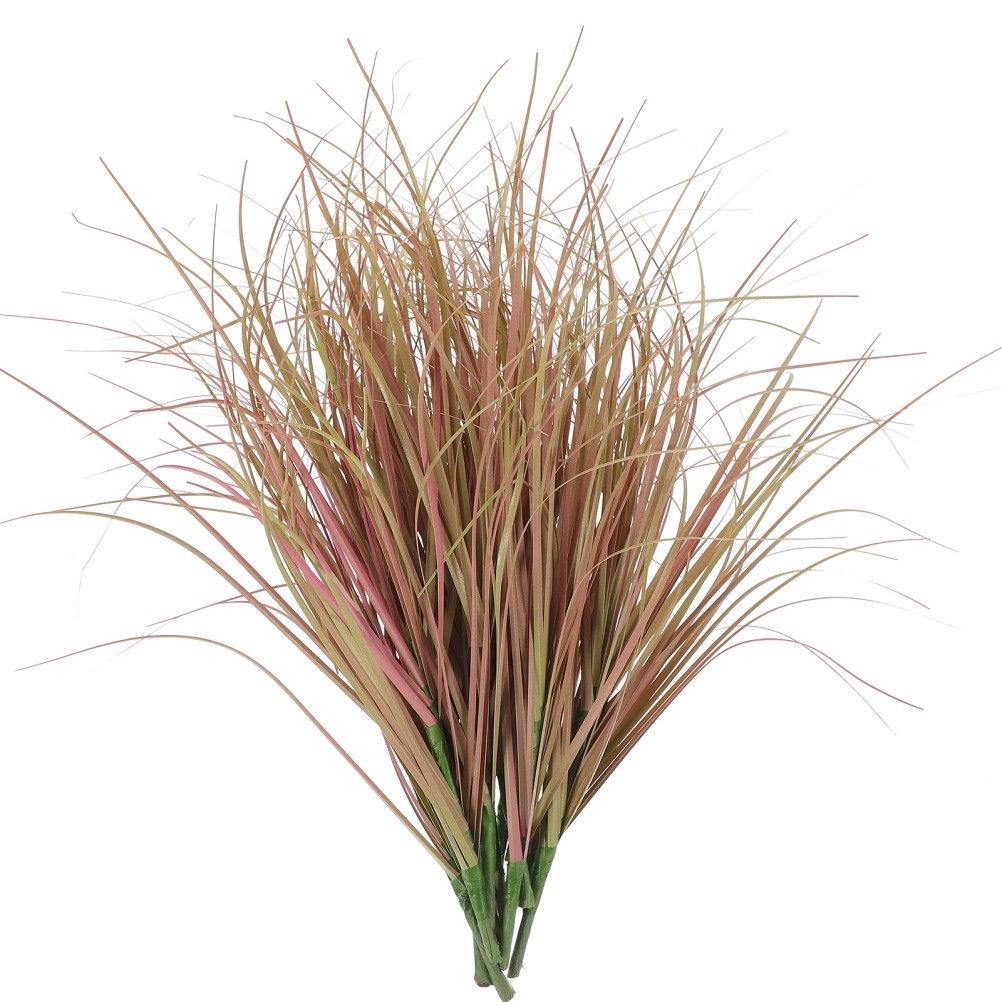 12pcs Artificial Grass Plant Decor Home Adornment Simulated Greenery