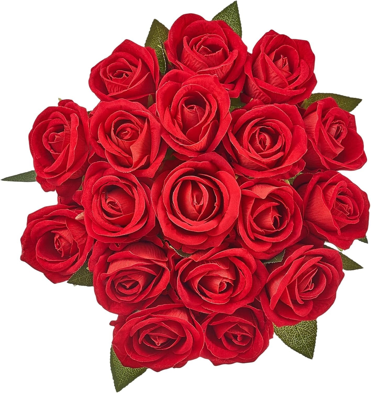 500 Pcs Red Foam Roses – Realistic Fake Flowers for Weddings & Decor3