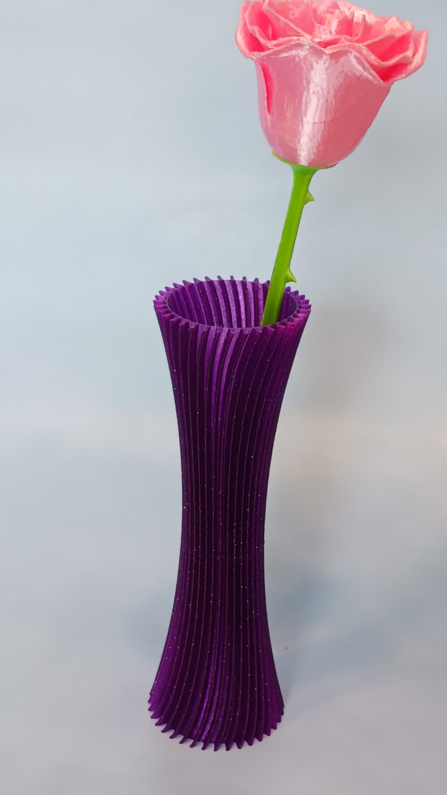 Mother’s Day Flowers Roses w/Vase 3D printed 3 Rose colors 2 color vases
