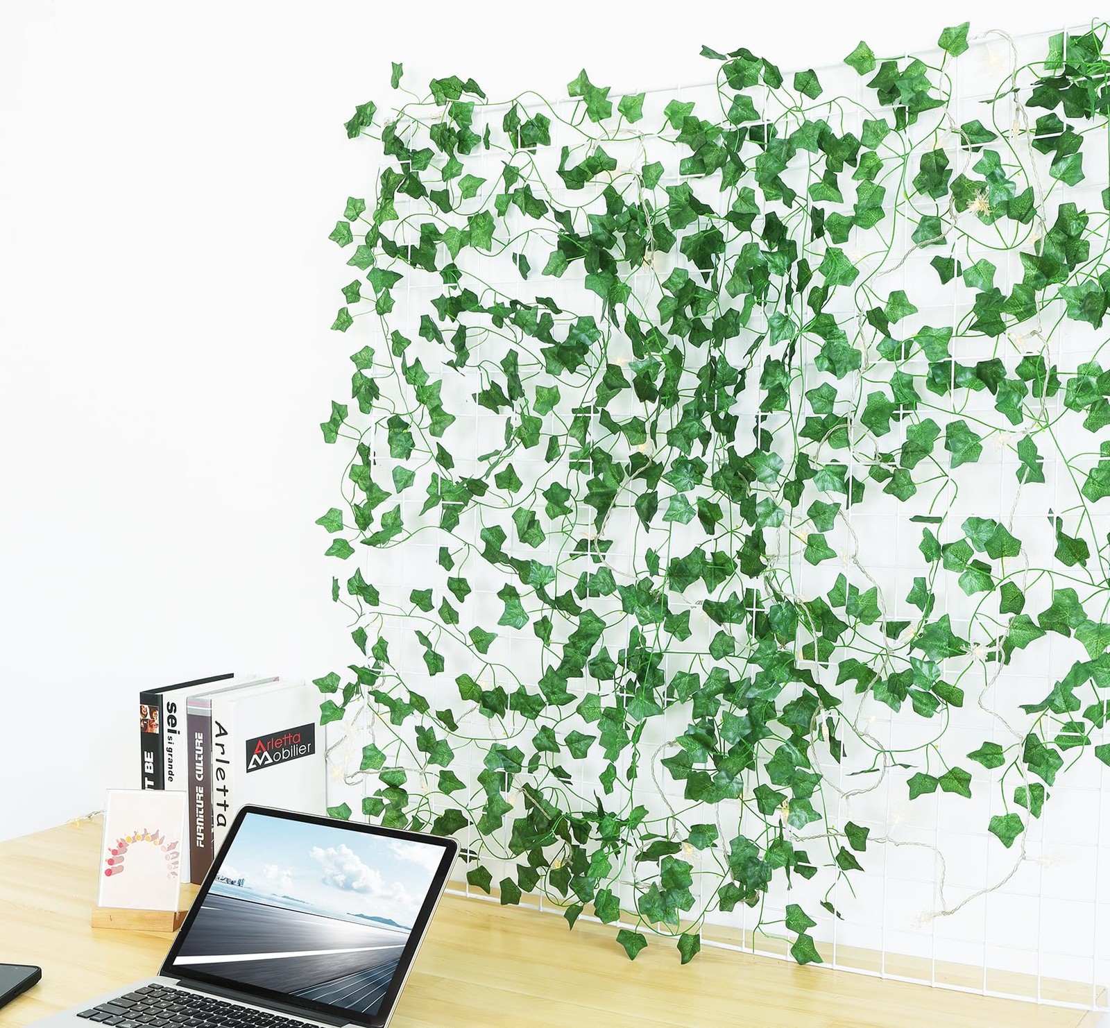 78 Ft Artificial Ivy Silk Vines Fake Hanging Plants High Simulation Garlands …