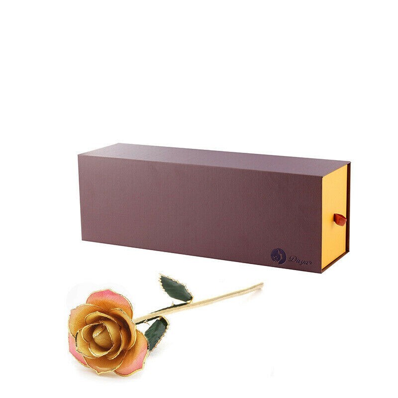 Daya- Forever real preserve rose dipped in gold 24k (Cream/Pink)
