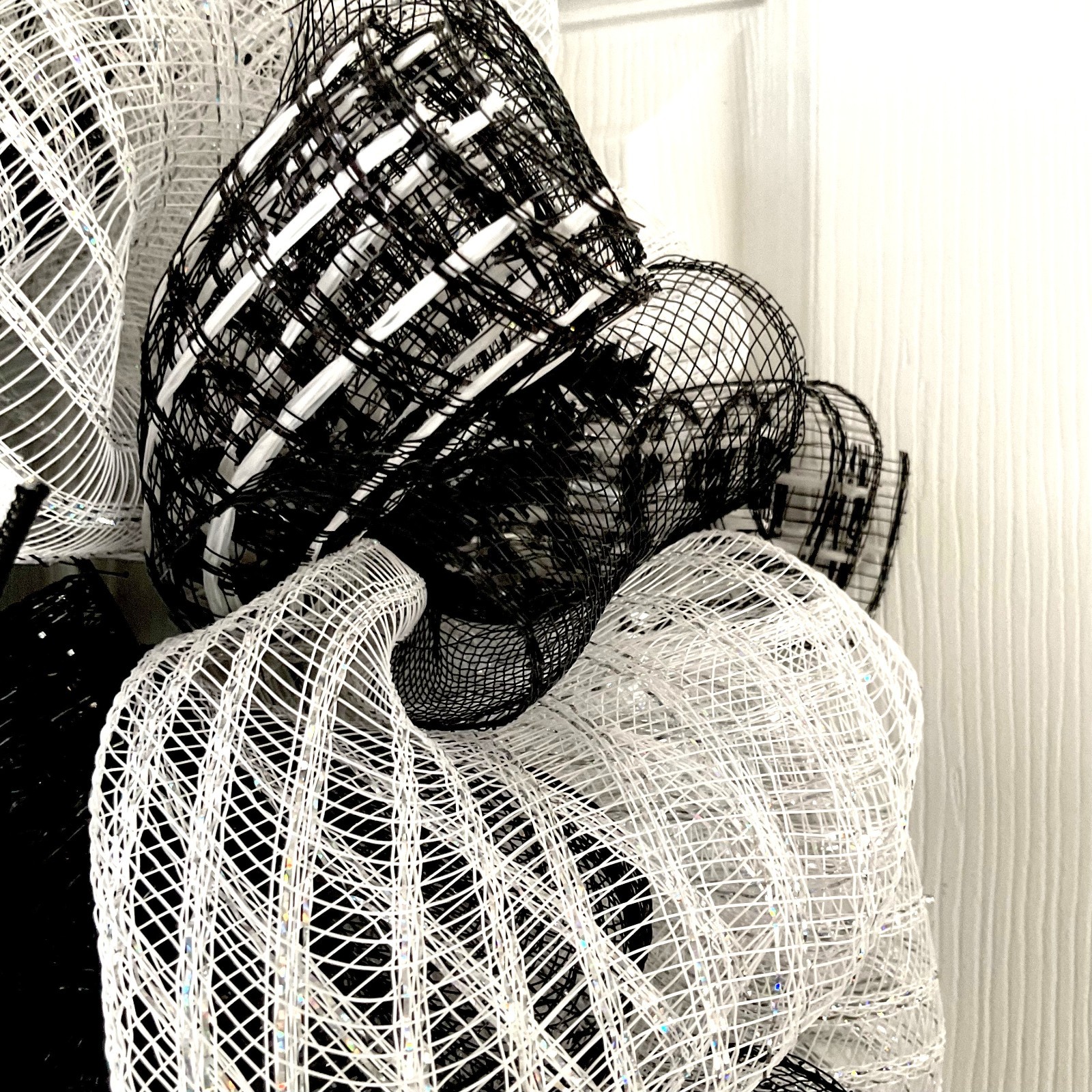 I Love Music Handmade Deco Mesh Wreath