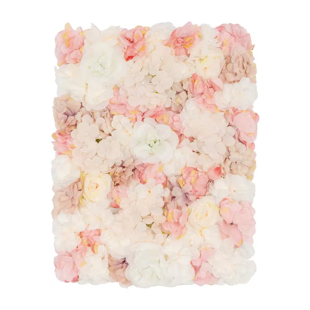 15.75 In. X 23.62 In. 20-Pieces Multi-Colored Artificial Dahlia Rose Flowering P
