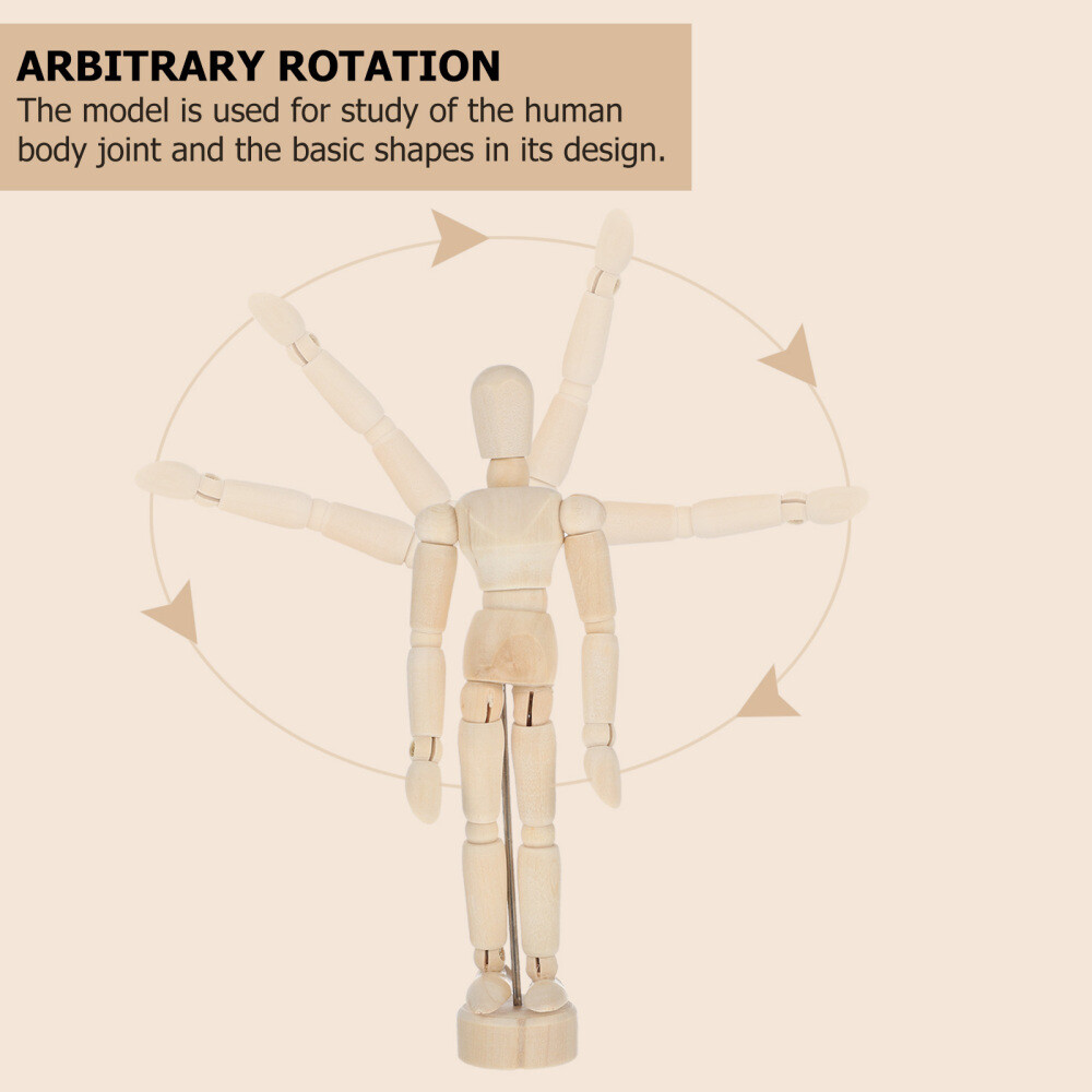 Articulated Mannequin Art Mannequin Figure Artist Wooden