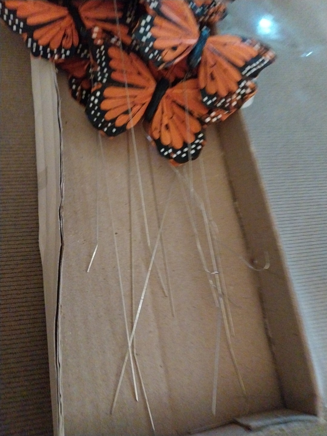 12 Assorted Butterflies With Stems