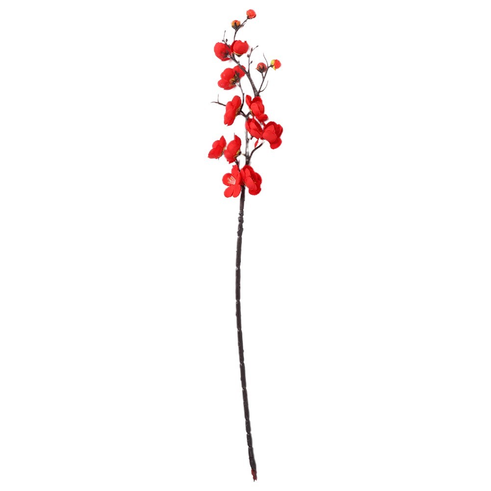 Artificial Flower Wintersweet Lamei Plastic+silk Simulated Wedding 1 Bunch