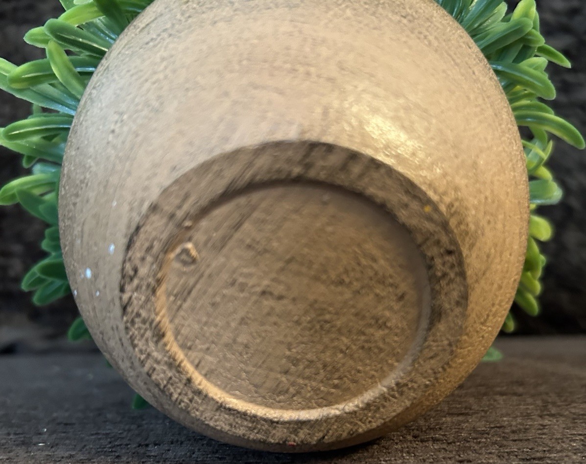 Artificial Rosemary Plant In A Terracotta-Style Pot “Rosemary In Orange Bowl”