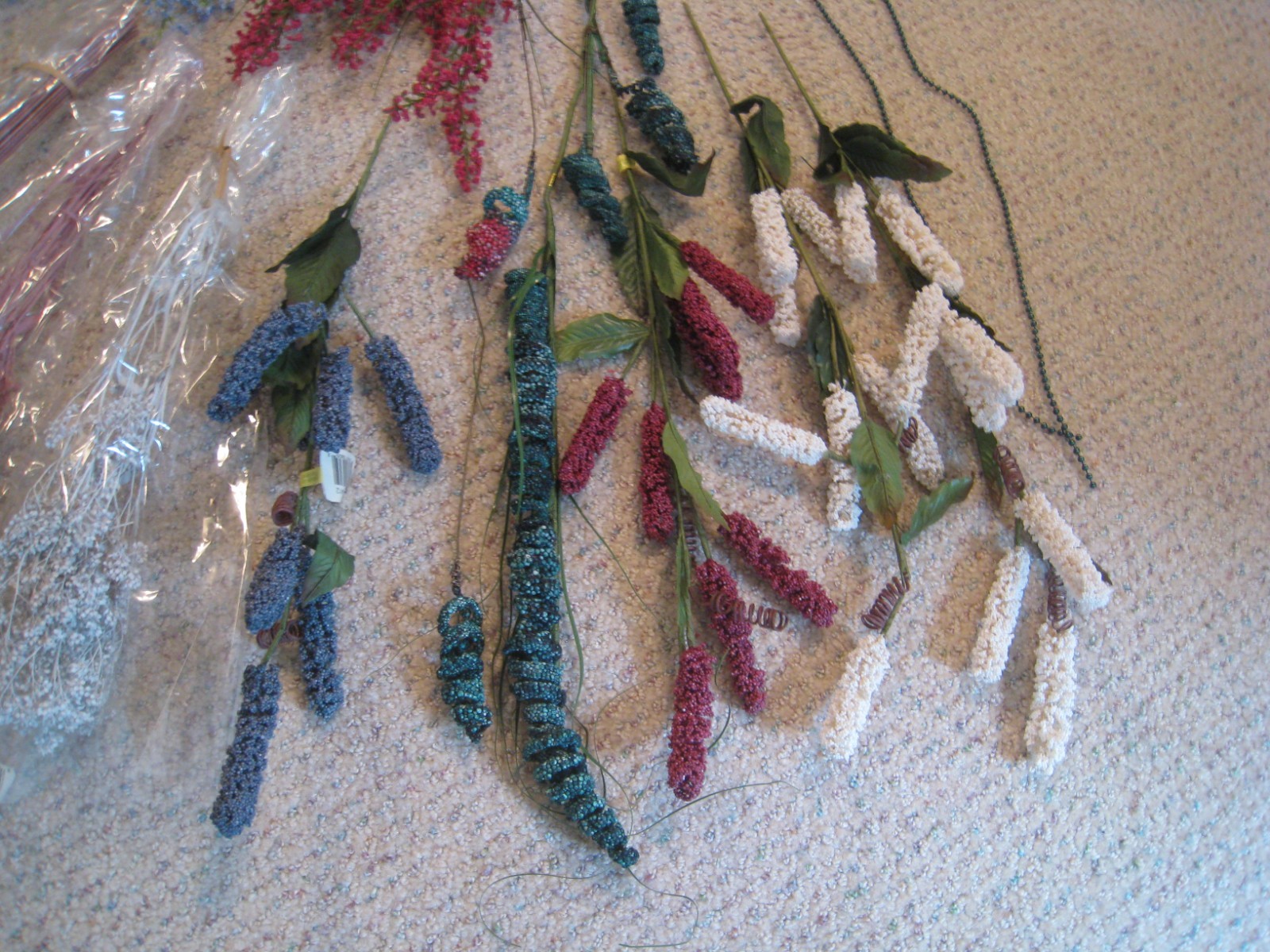 Vtg Floral Stems and Pics Lot of 35 Some Unique Most new