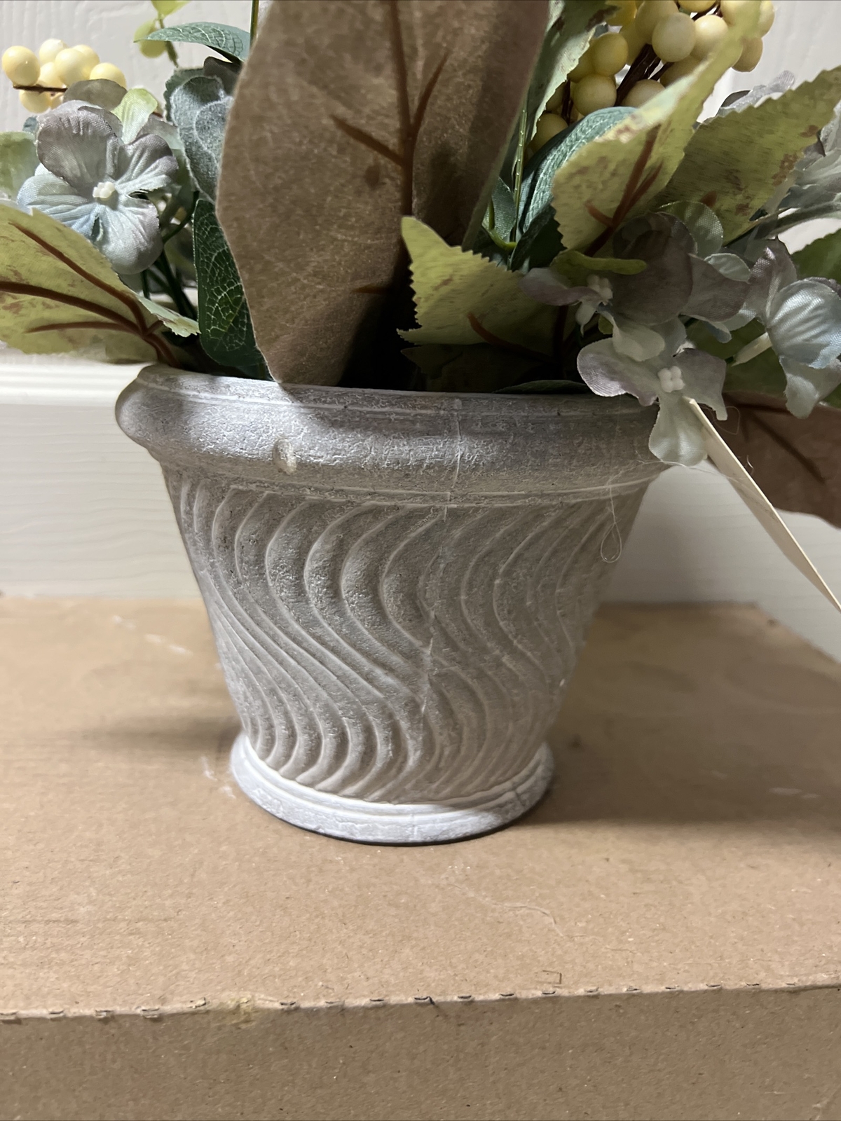Eucalyptus Leaves Fall Flower arrangement Pumpkin
