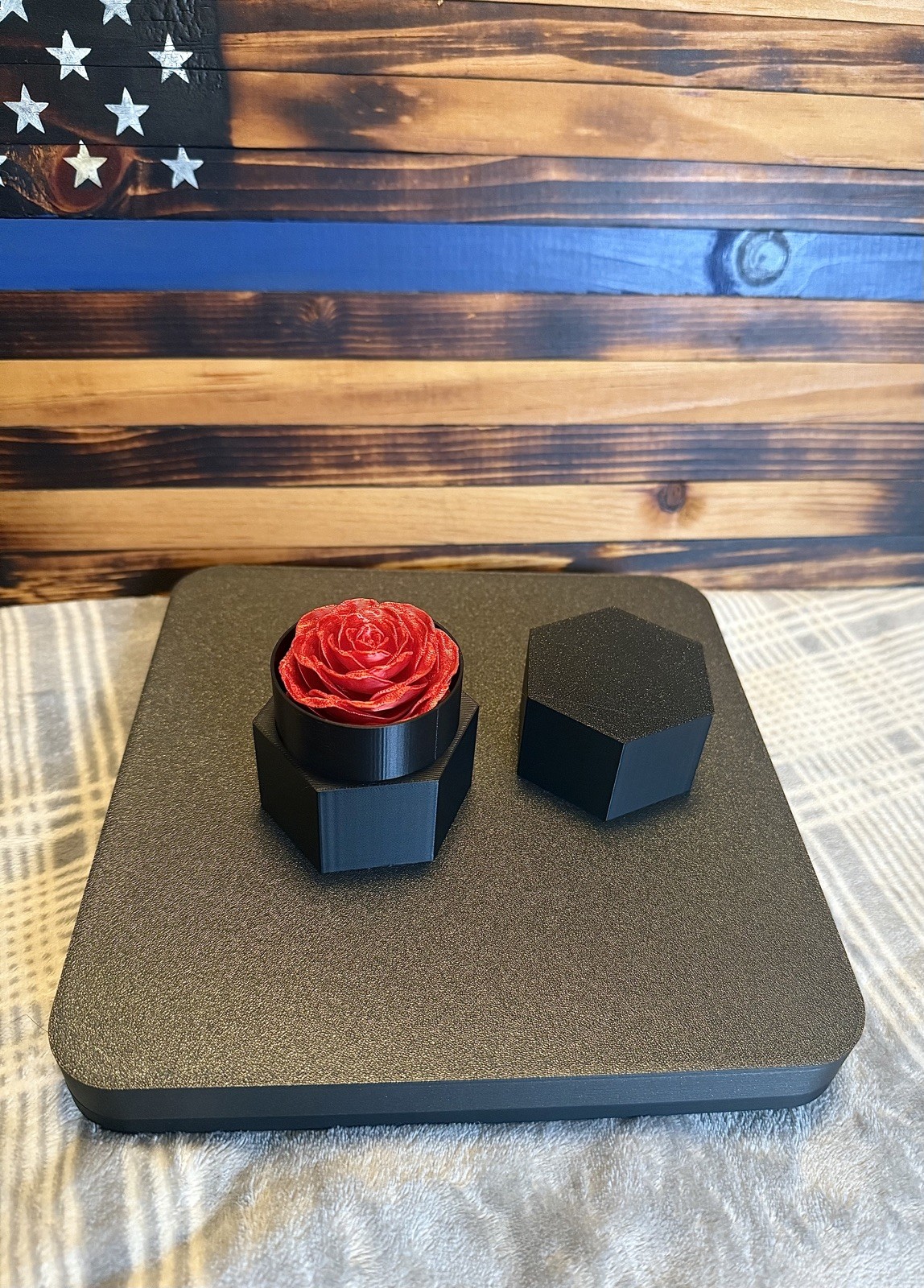 Eternal Rose – Life Sized – Premium 3D Print Forever Rose W/ Elegant Display Box