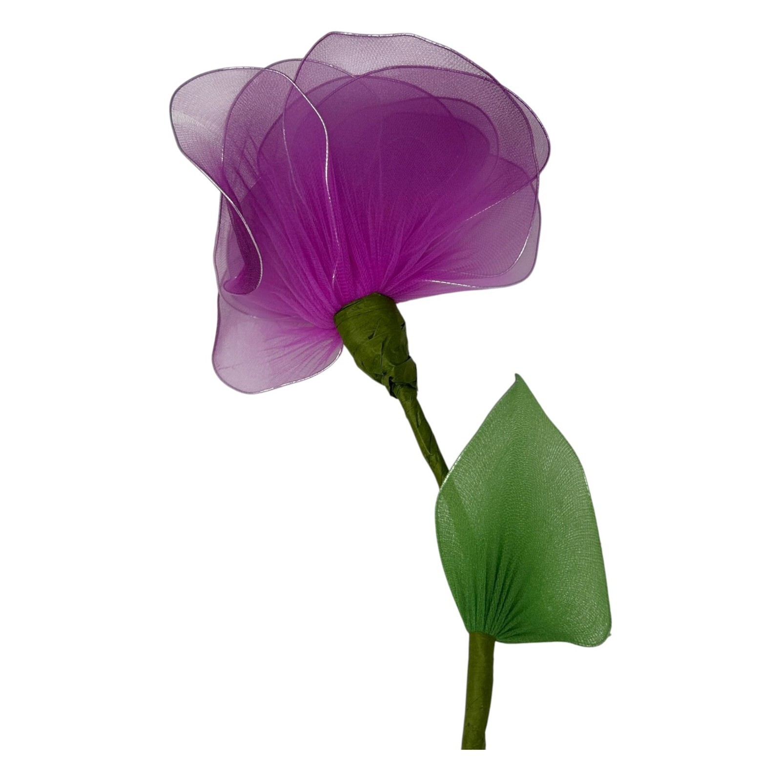 Handcrafted Artificial Multicolor Nylon Flowers Bouquet Home Event Decor