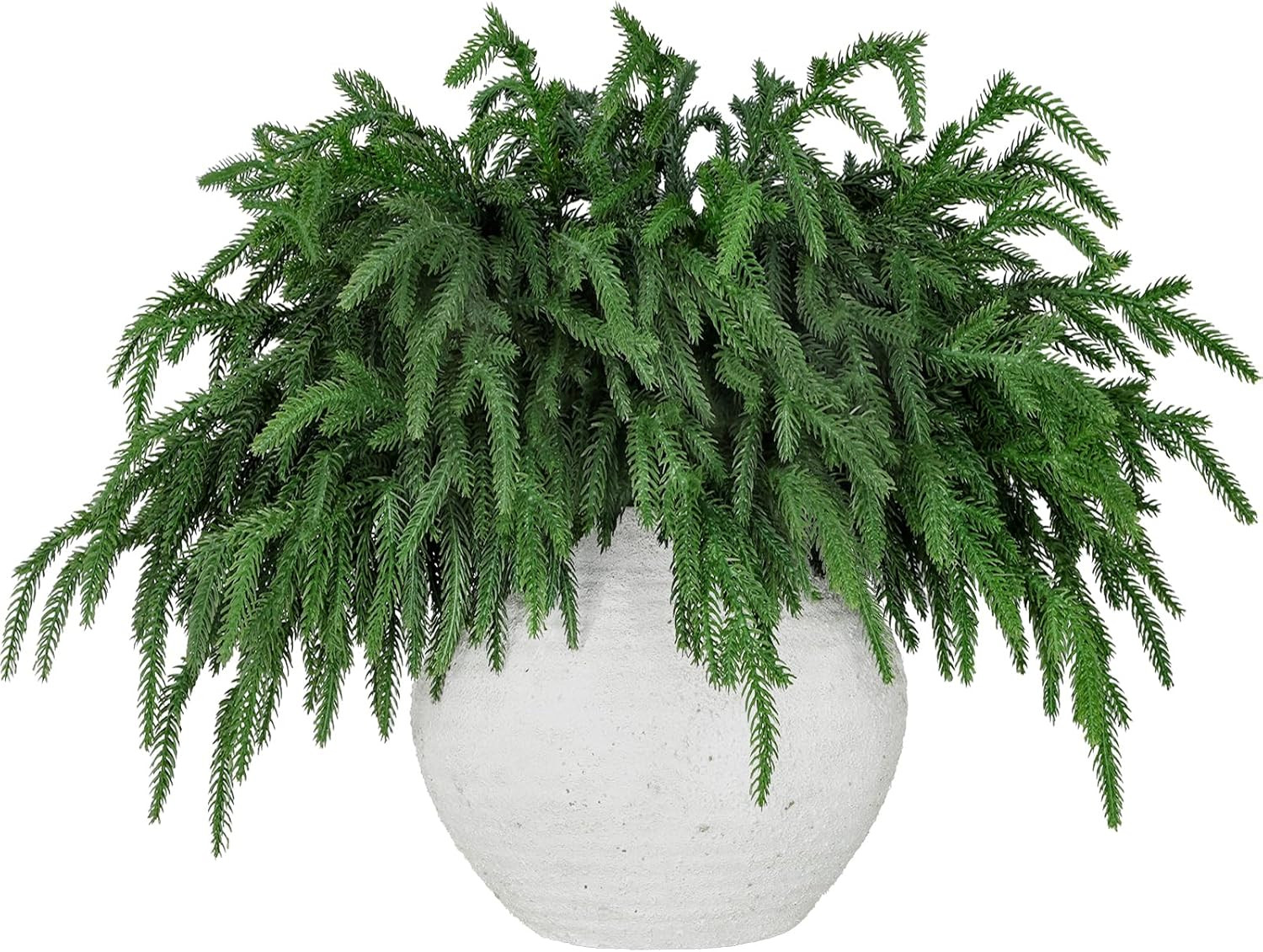 24 Pcs Realistic Bendable Pine Branches for Christmas & Thanksgiving Decor
