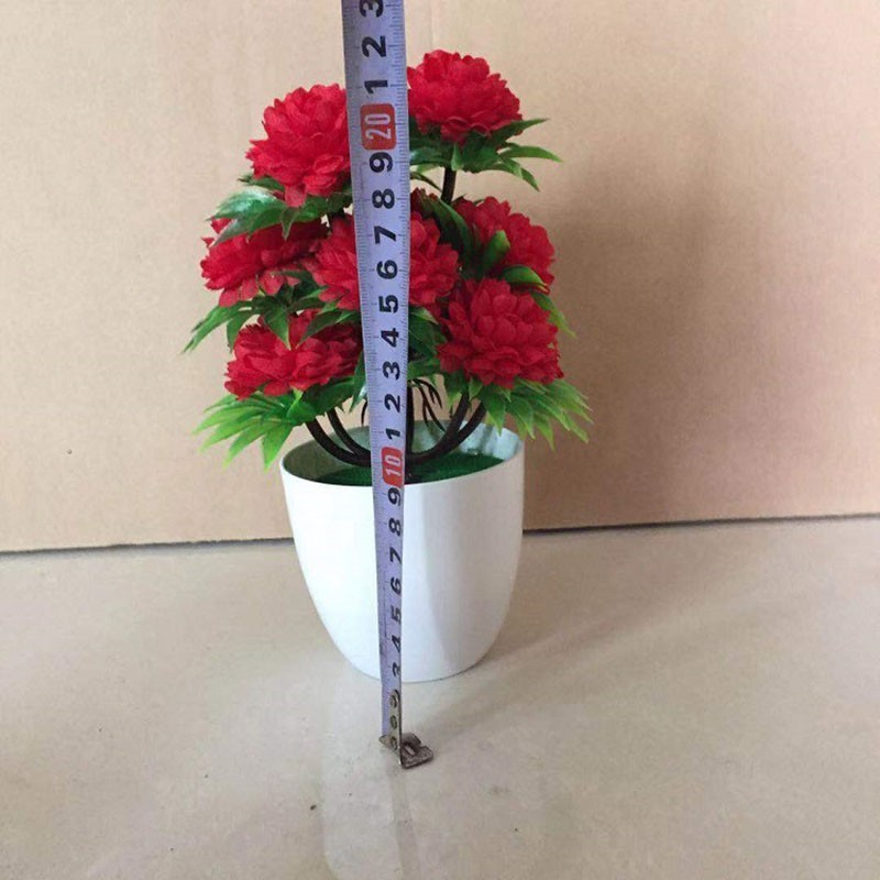 Stylish Artificial Bonsai 10*20cm Wedding Chrysanthemums Decor Display
