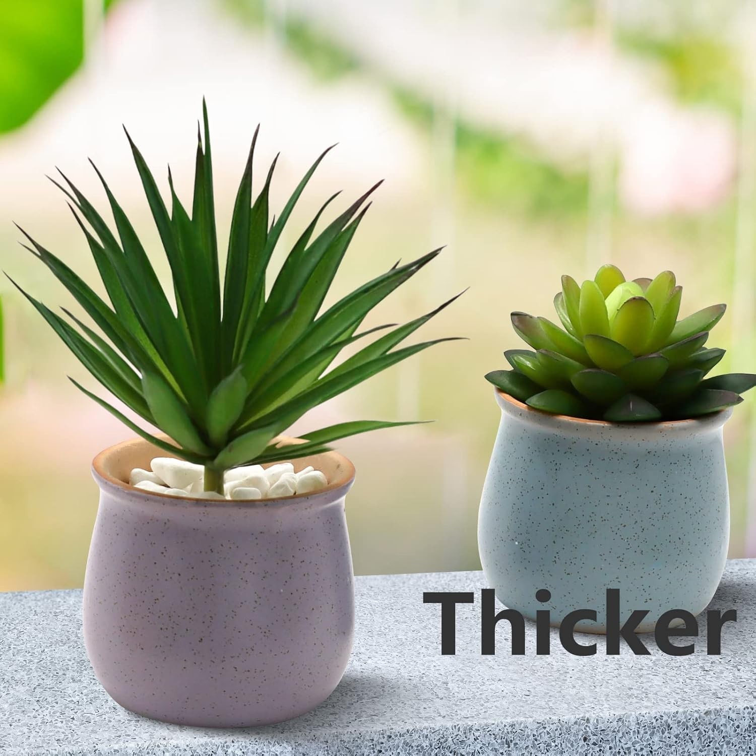 5-Piece Artificial Succulent Set – Perfect for Home, Office, and Events