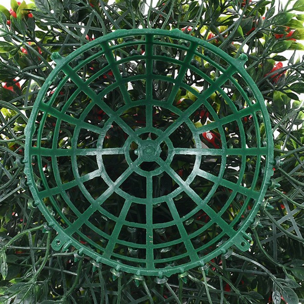 Set of 2 Faux Plant Balls Artificial Flower Balls 25cm for Hanging Decoration