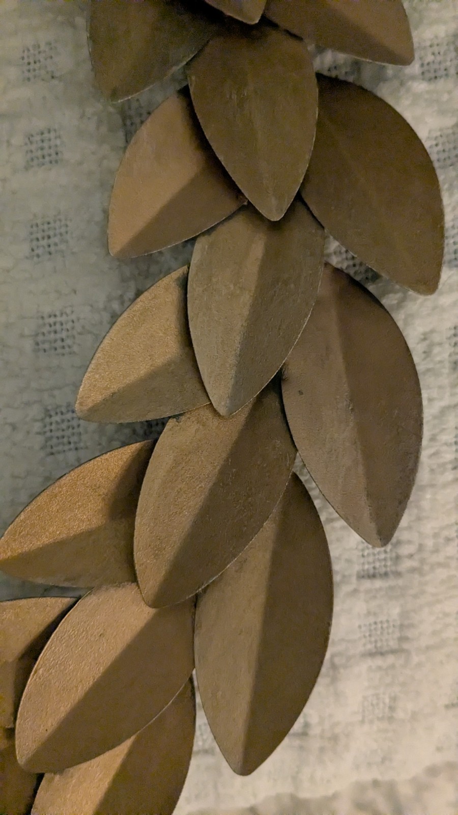 Laurel Wreath Cut out Iron 13″ In Diameter