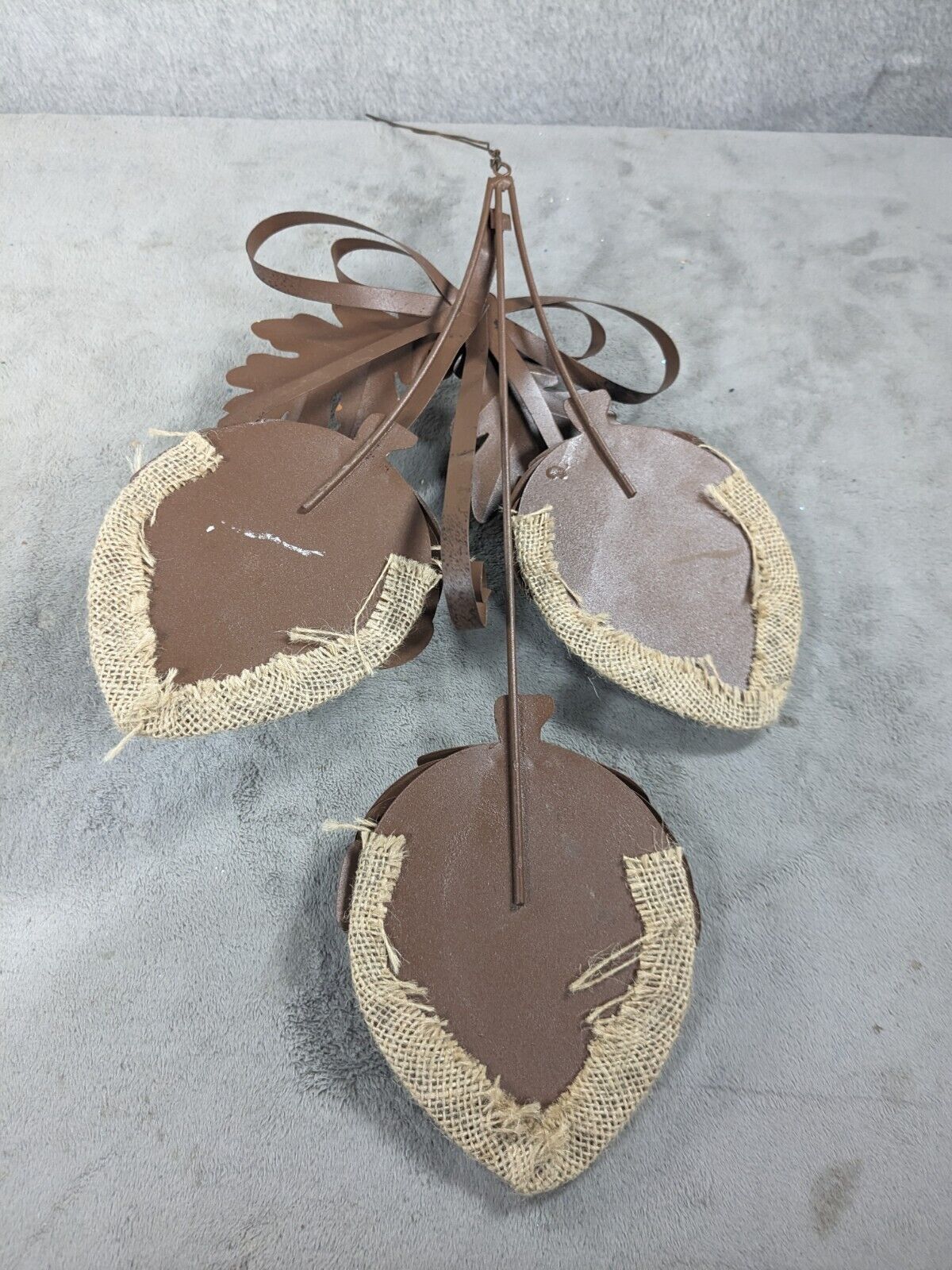 Fall Hanging Acorn Door Or Wall Decor Rustic Theme Decor