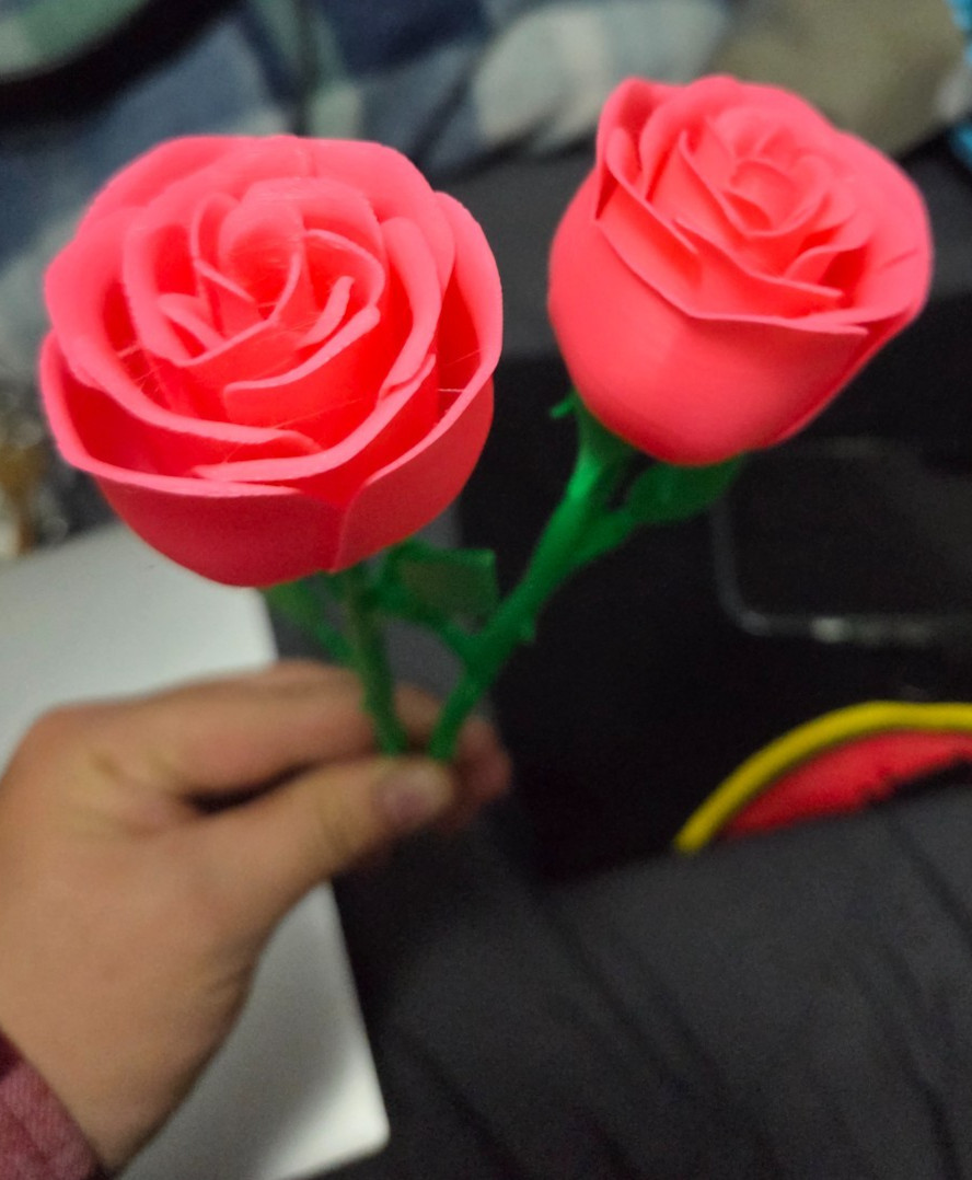 3D Printed Roses -Birthday – Valentine’s Day – Mothers Day – Gift