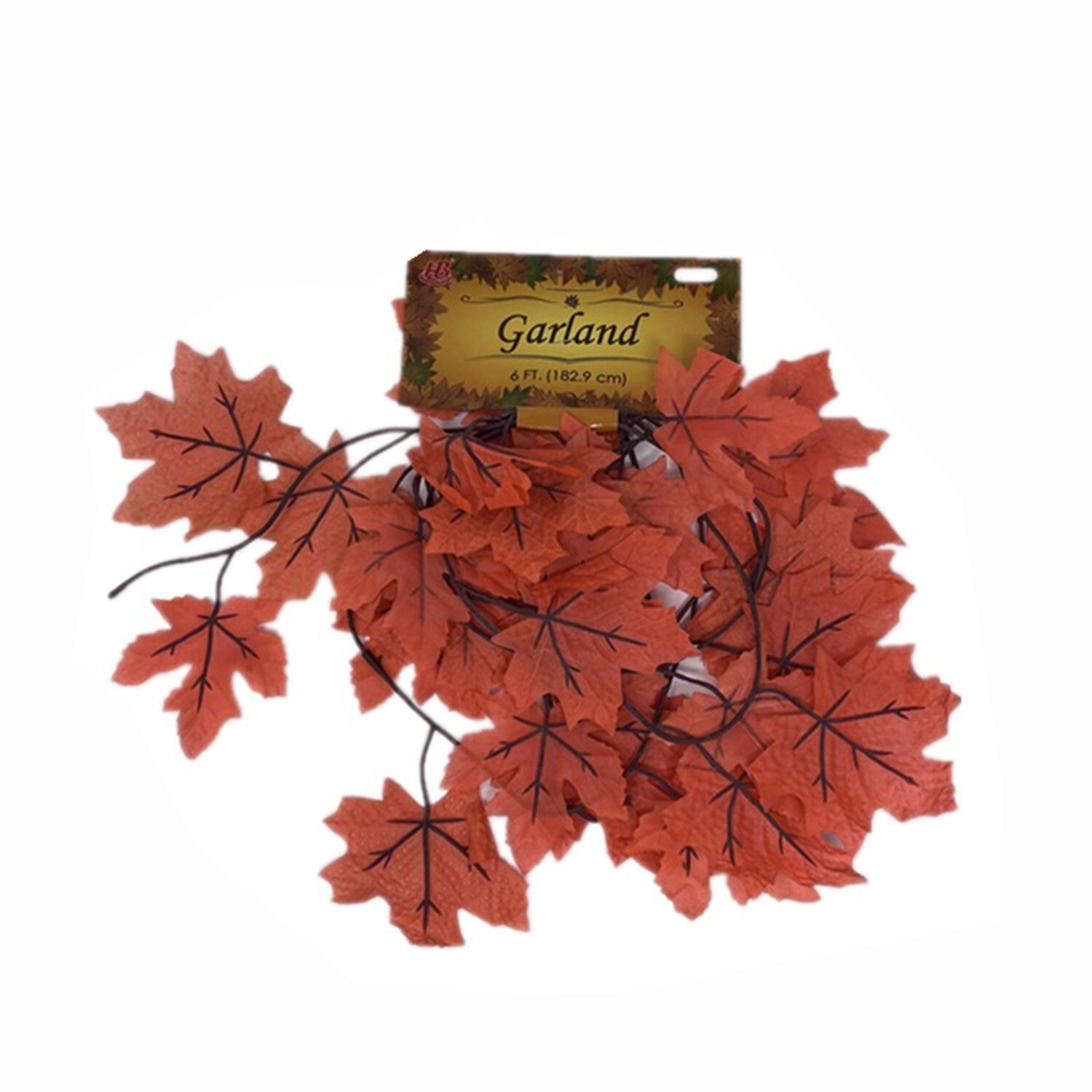 4 Pack Fall Garland Maple Leaf 6ft Foliage Mantle Vine Door Wall Decor Autumn