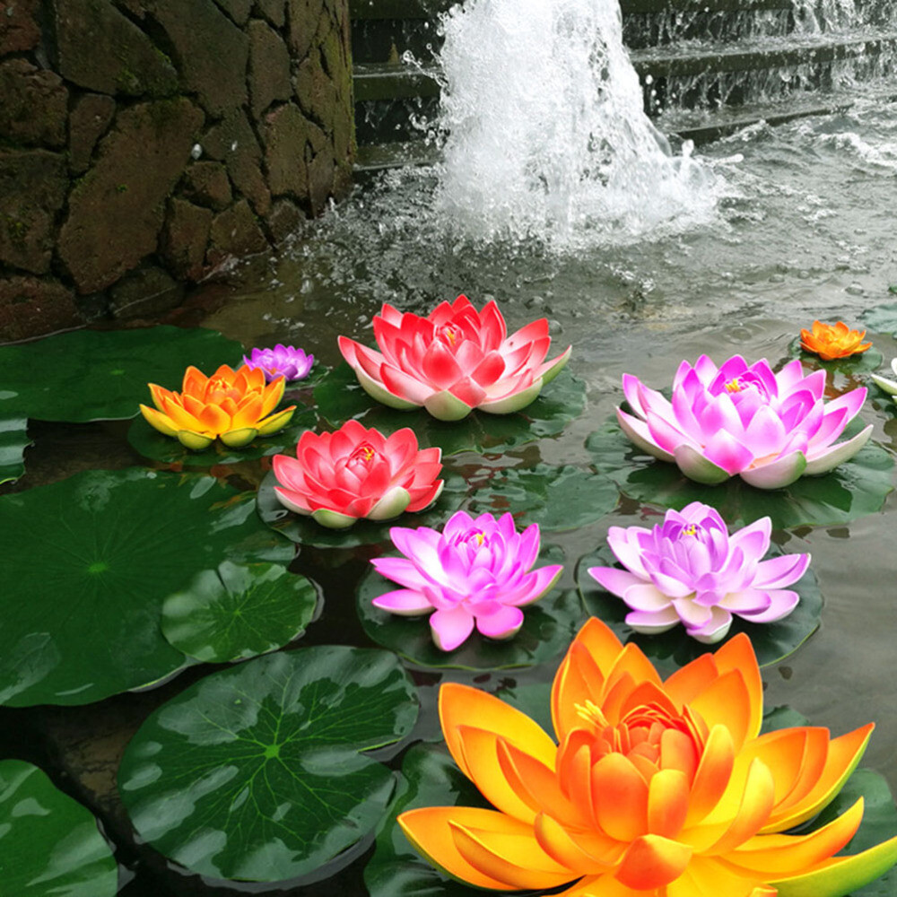 5Pcs Floral Decor Artificial Water Artificial Flower Diwali Decoration