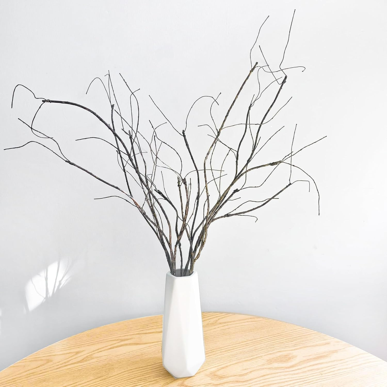 Bendable Curly Willow Branches for Vase Stretchable Artificial Twigs for DIY Hom