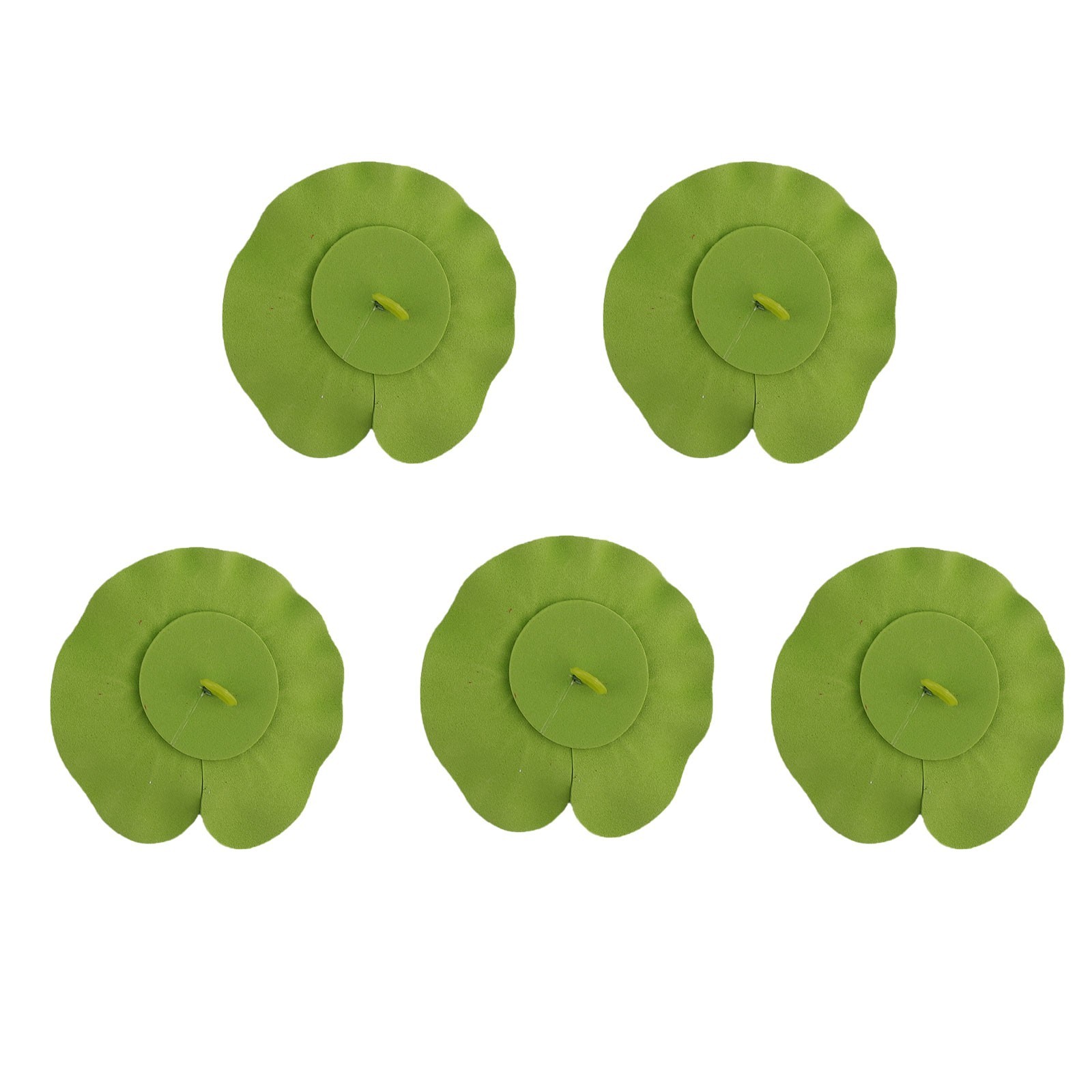 5X Artificial Lotus Water Lily Floating Flower Pond Fish Tank Plant Garden Decor