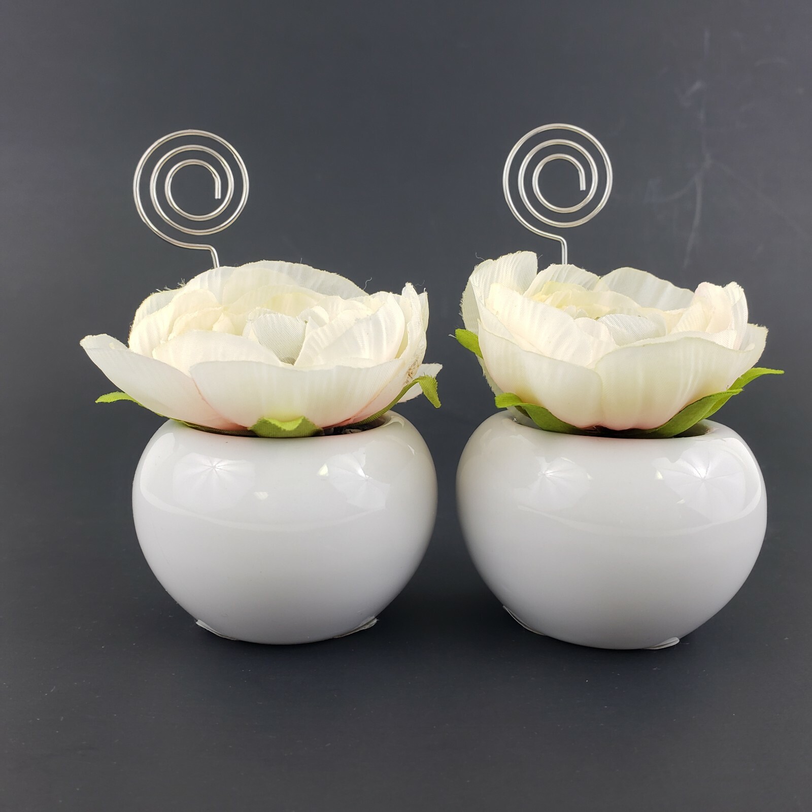 Martha Stewart Collection 2 Artificial Ranunculus Placeholders For Place Cards