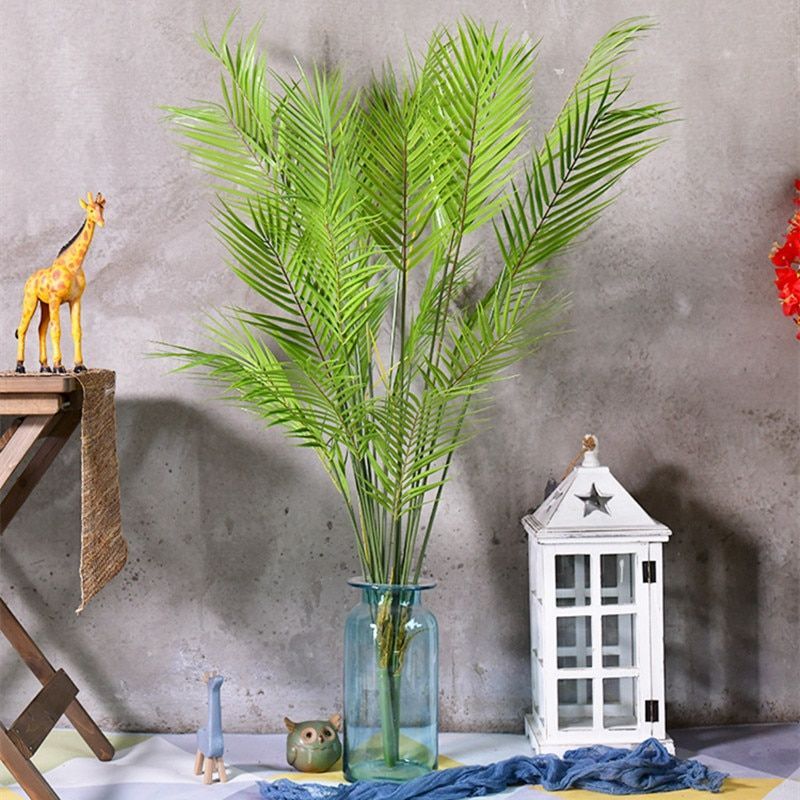 70-125cm Artificial Palm Tree Realistic Indoor Tropical Plant Plastic Decor NEW