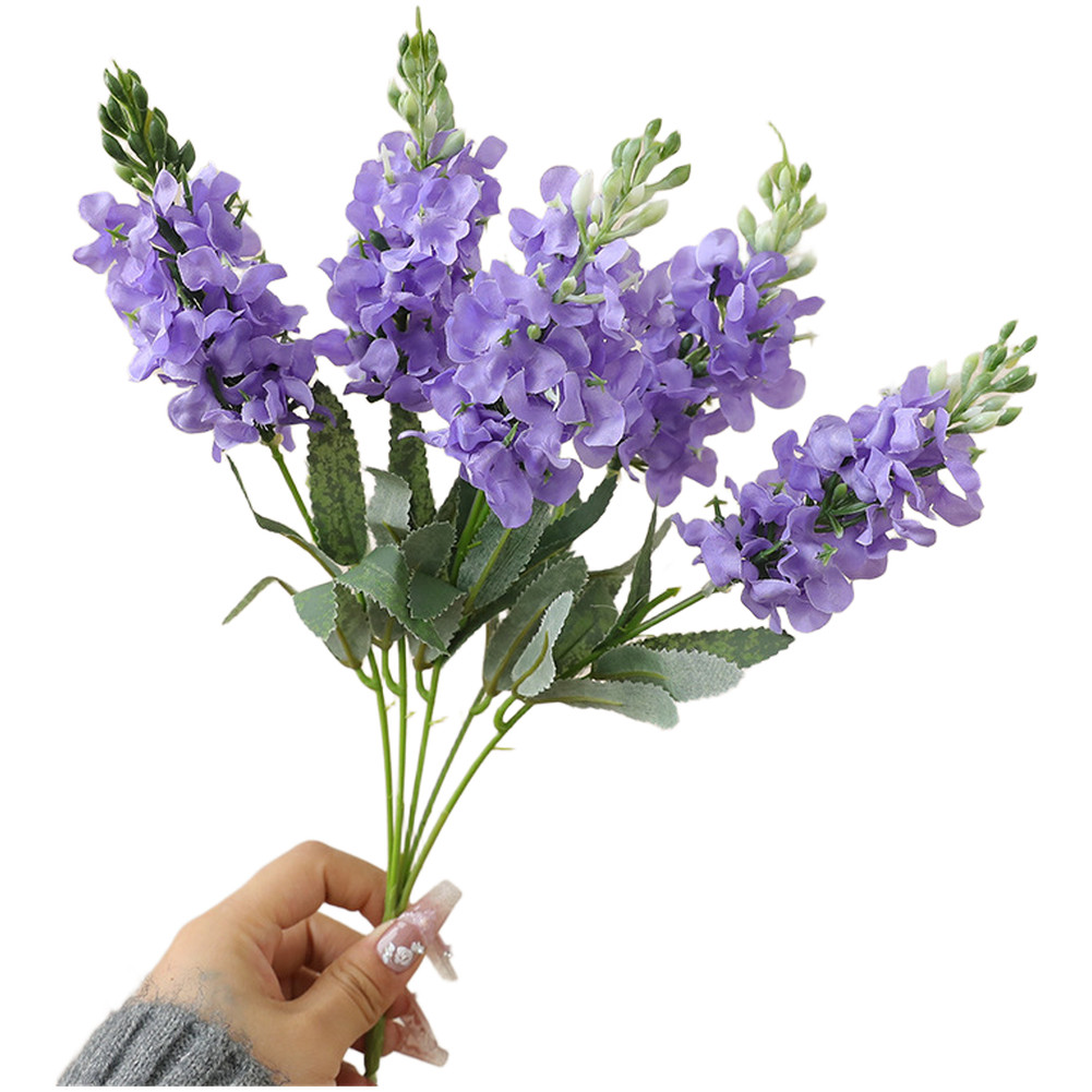 Artificial Hyacinth Plastic Stems Lifelike Appearance No Watering Required
