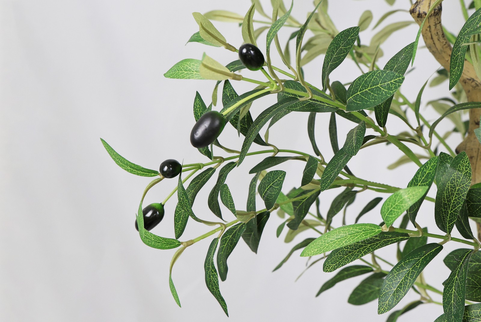 8FT Tall Artificial Olive Tree Large Faux Potted Tree Indoor/Outdoor Decor