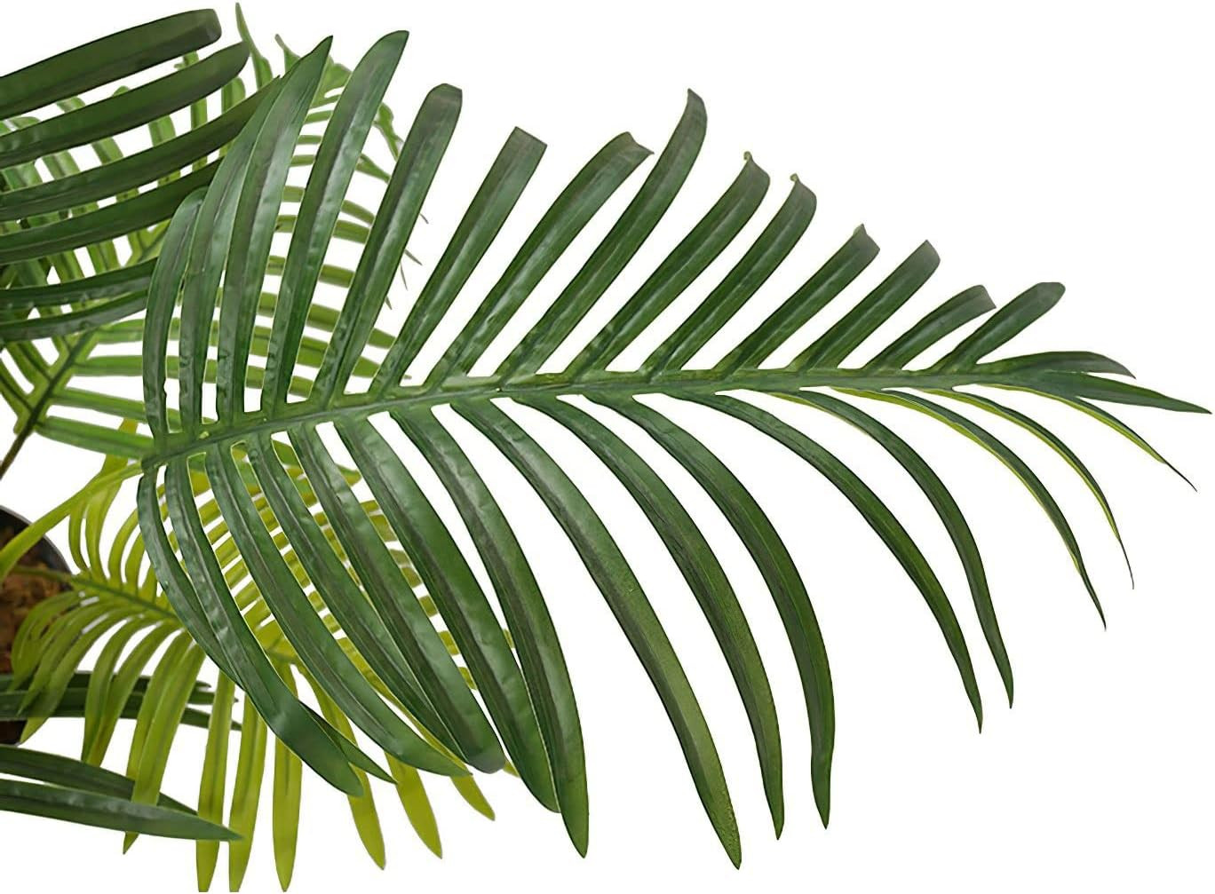 Tropical Phoenix Palm Trees – 6′ UV-Protected Silk Plants (Pack of 2)