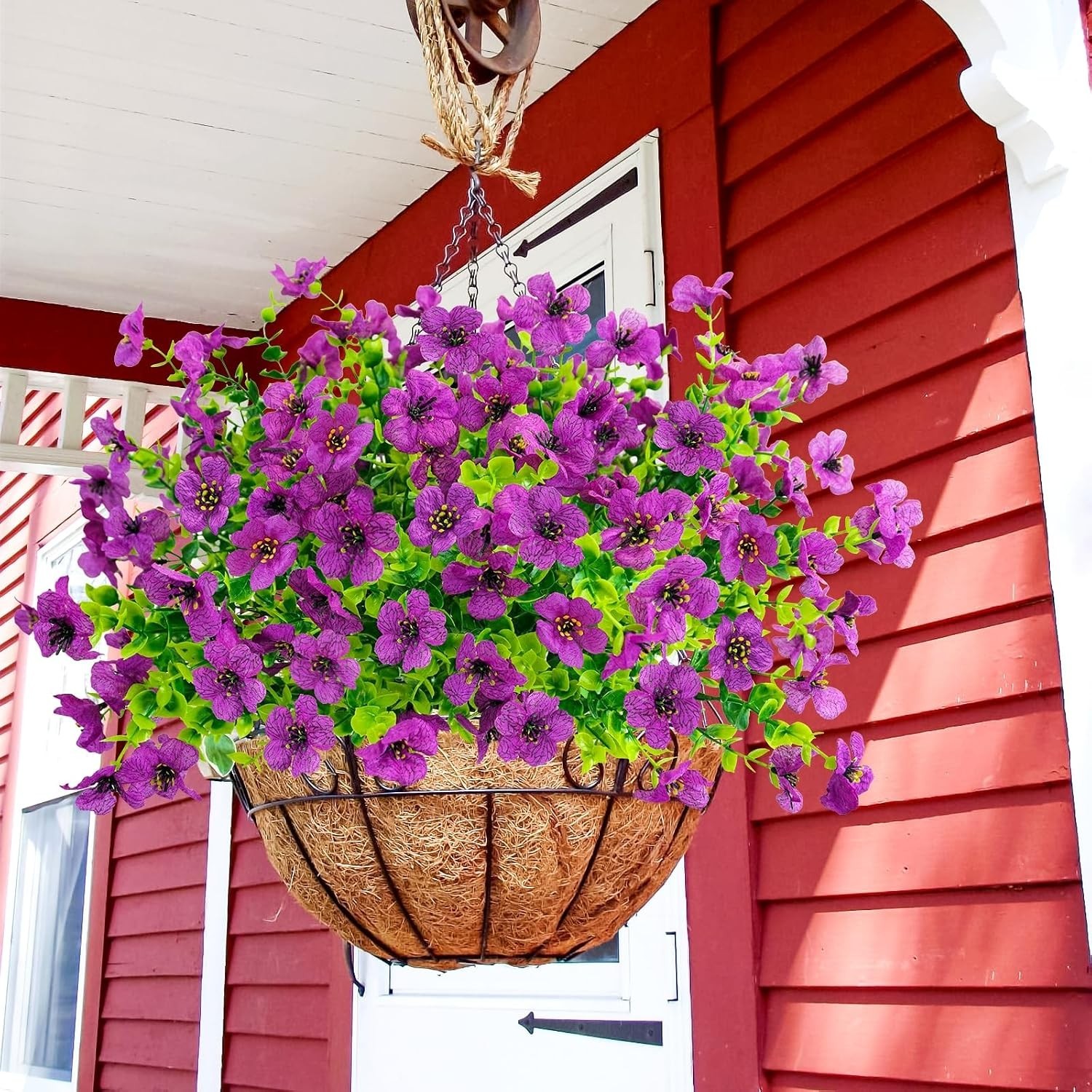 Elegant Faux Purple Daisy Collection – UV & Dust Resistant for Every Occasion