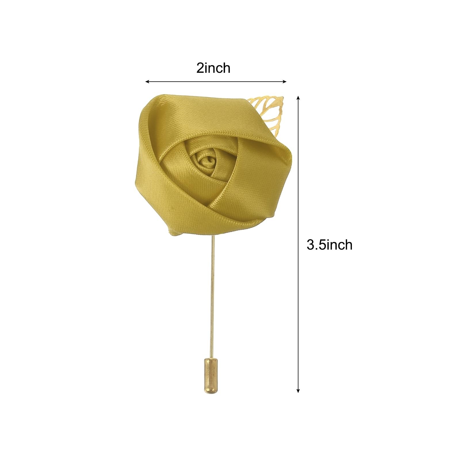 Groom Boutonnieres Rose Pins For Man Wedding Ceremony Formal Party Accessory