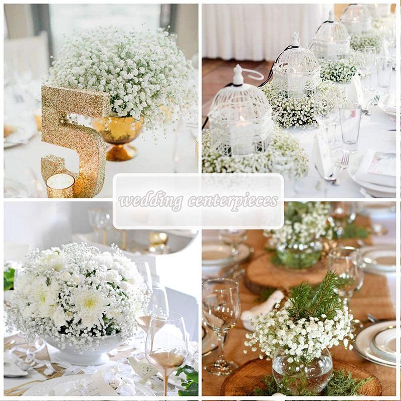 1/2pcs 20cm Gypsophila Artificial Flower Bouquet DIY Wedding And Home Decor NEW