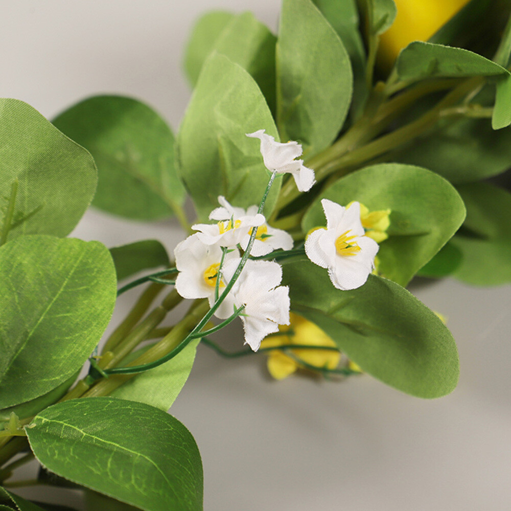 Artificial Lemon Rattan Decor Hanging Lemon Vine Decor Household Hanging