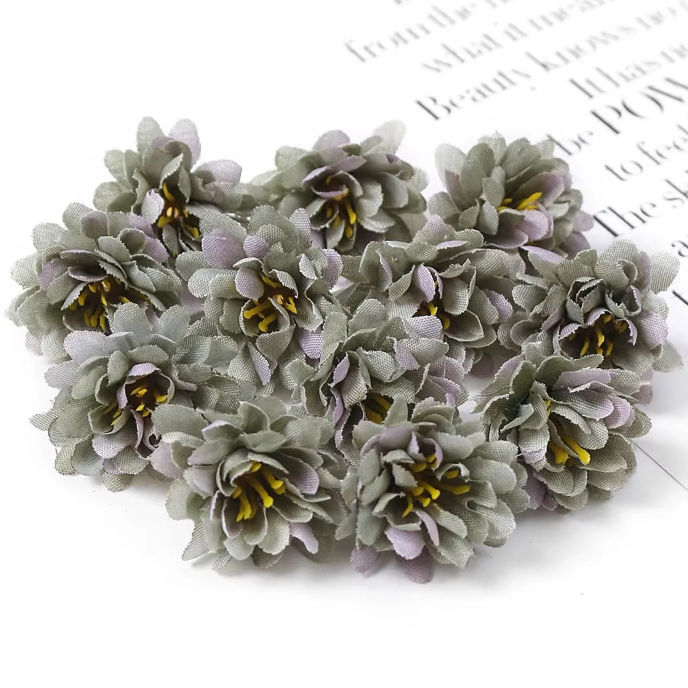 10/20/50pcs Artificial Rose Mini Silk Flower Heads Flower Home / Hotel Decor NEW
