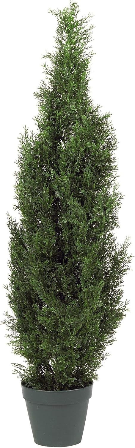 4FT Faux Cedar Tree, Outdoor Front Porch Décor, Faux Cedar Tree Pine Tree in Nur
