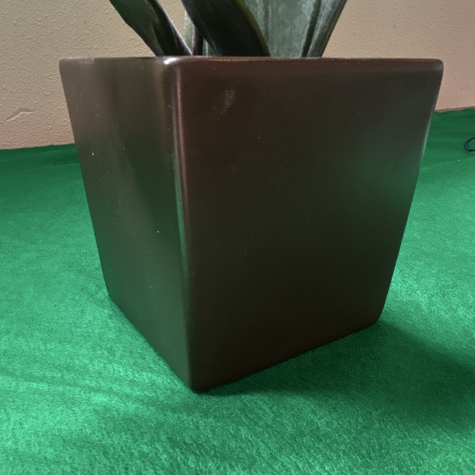 Target Purple Orchid Artificial Arrangement in Black Square Awesome Flower Pot