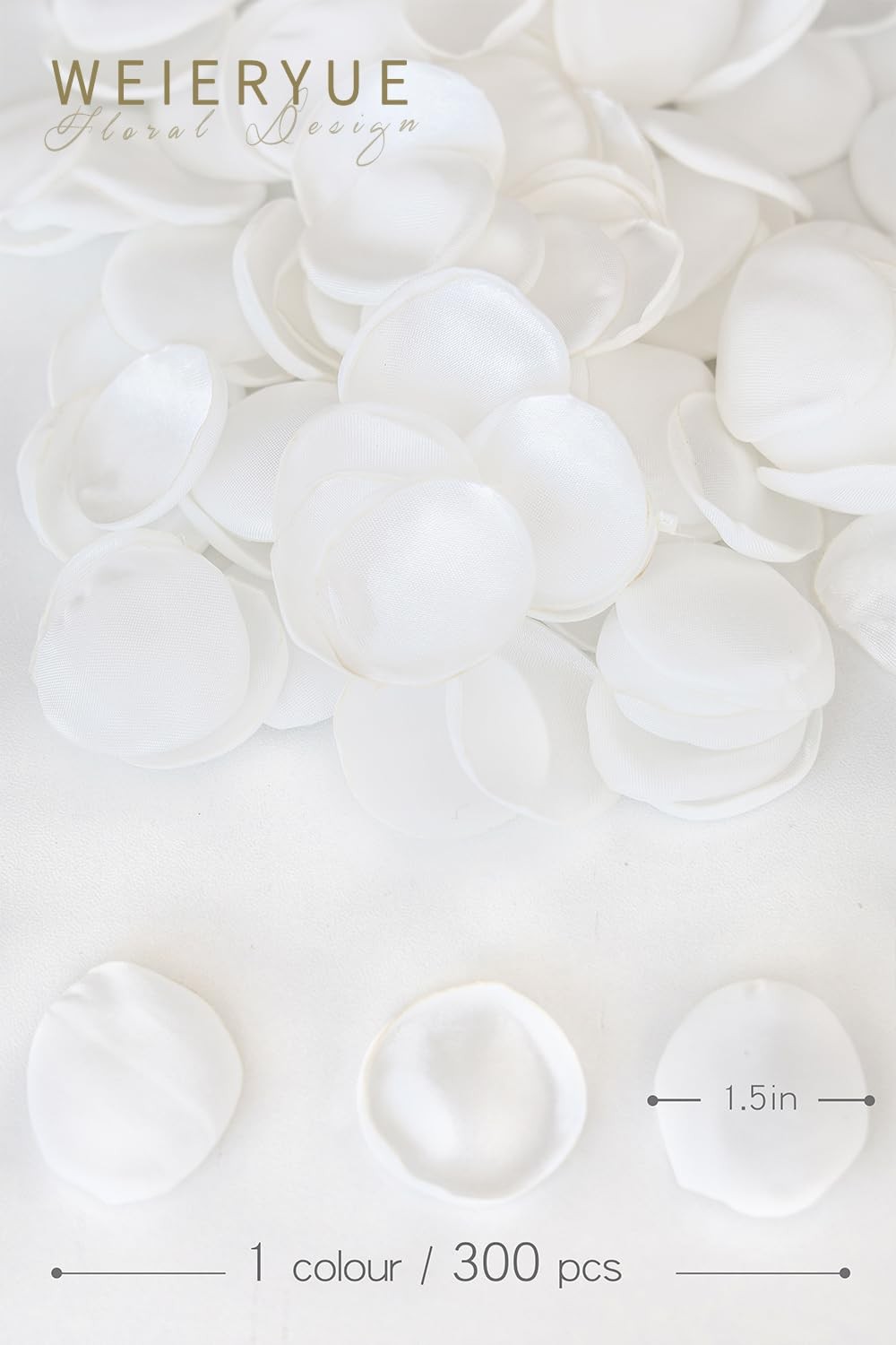 300PCS Silk Rose Petals,Beautiful Realistic Scatter Rose Petals Romantic Nigh…