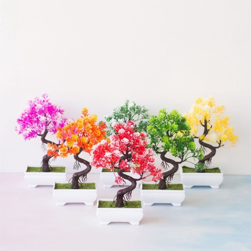 User Friendly Synthetic Mini Plant Decorative Plant for Functional Home Styling