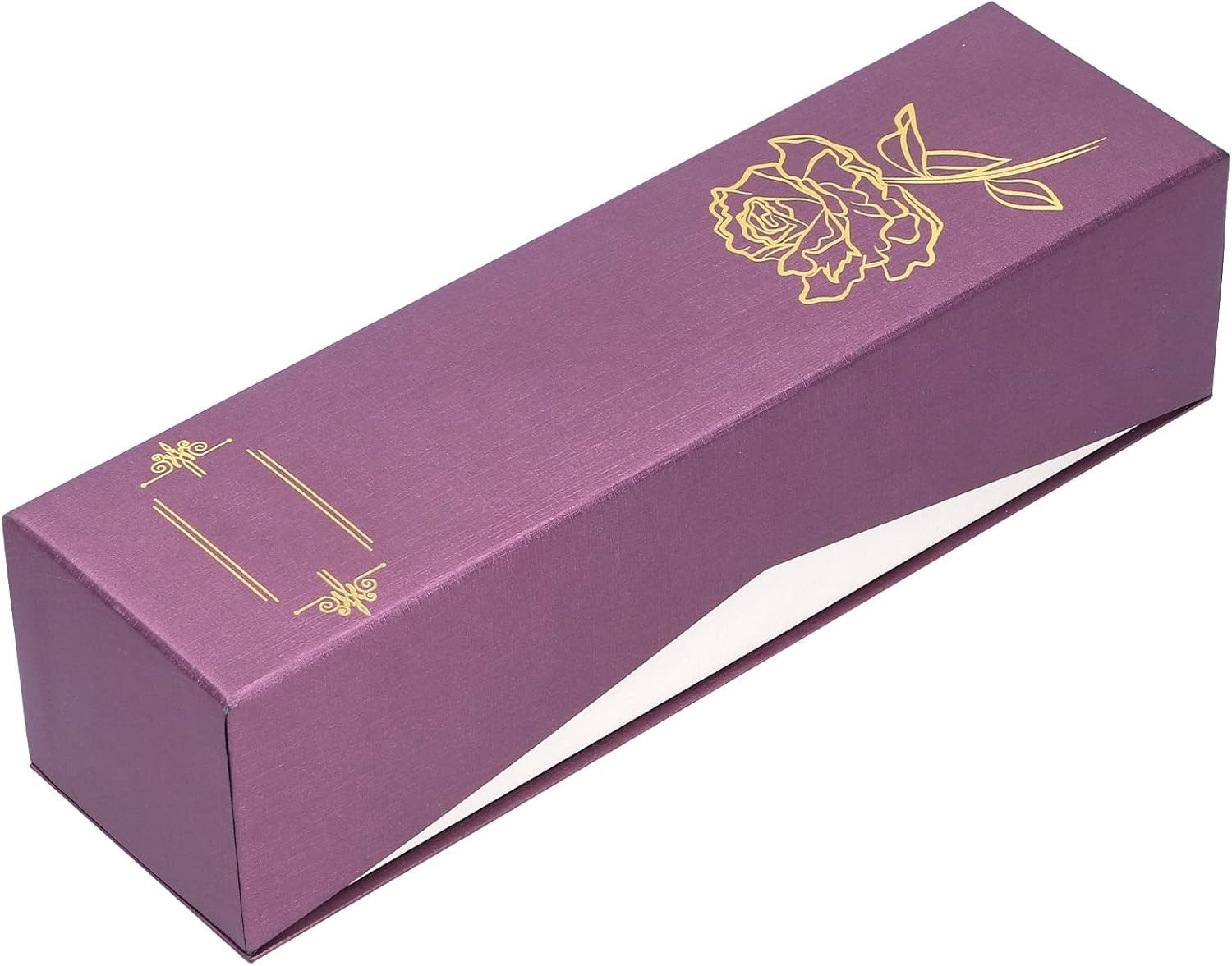24K Gold Dipped Yellow Rose – Exquisite Gift for Her, Comes with Crystal Stand