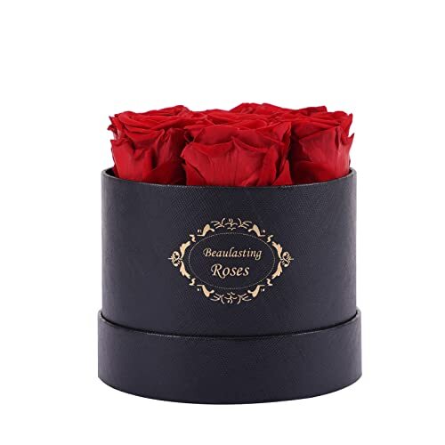 Preserved Roses Box Eternity Roses Long Lasting Roses Gifts for 7 Roses Red
