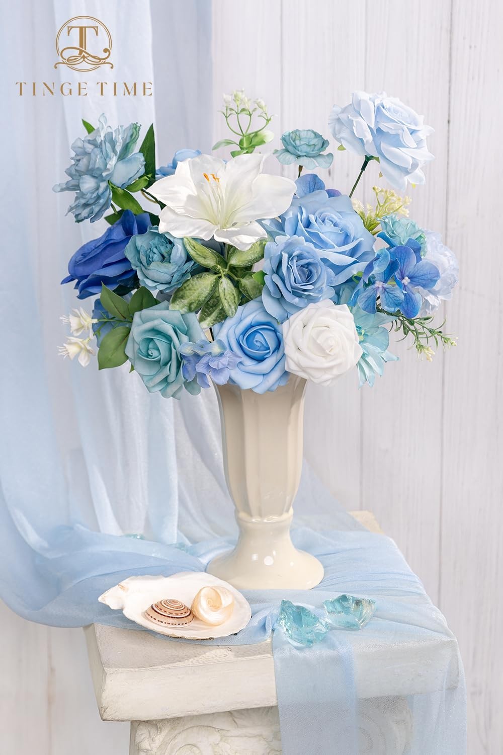 Artificial Flower Combo for DIY Wedding Bouquets, Centerpieces & Home Decor