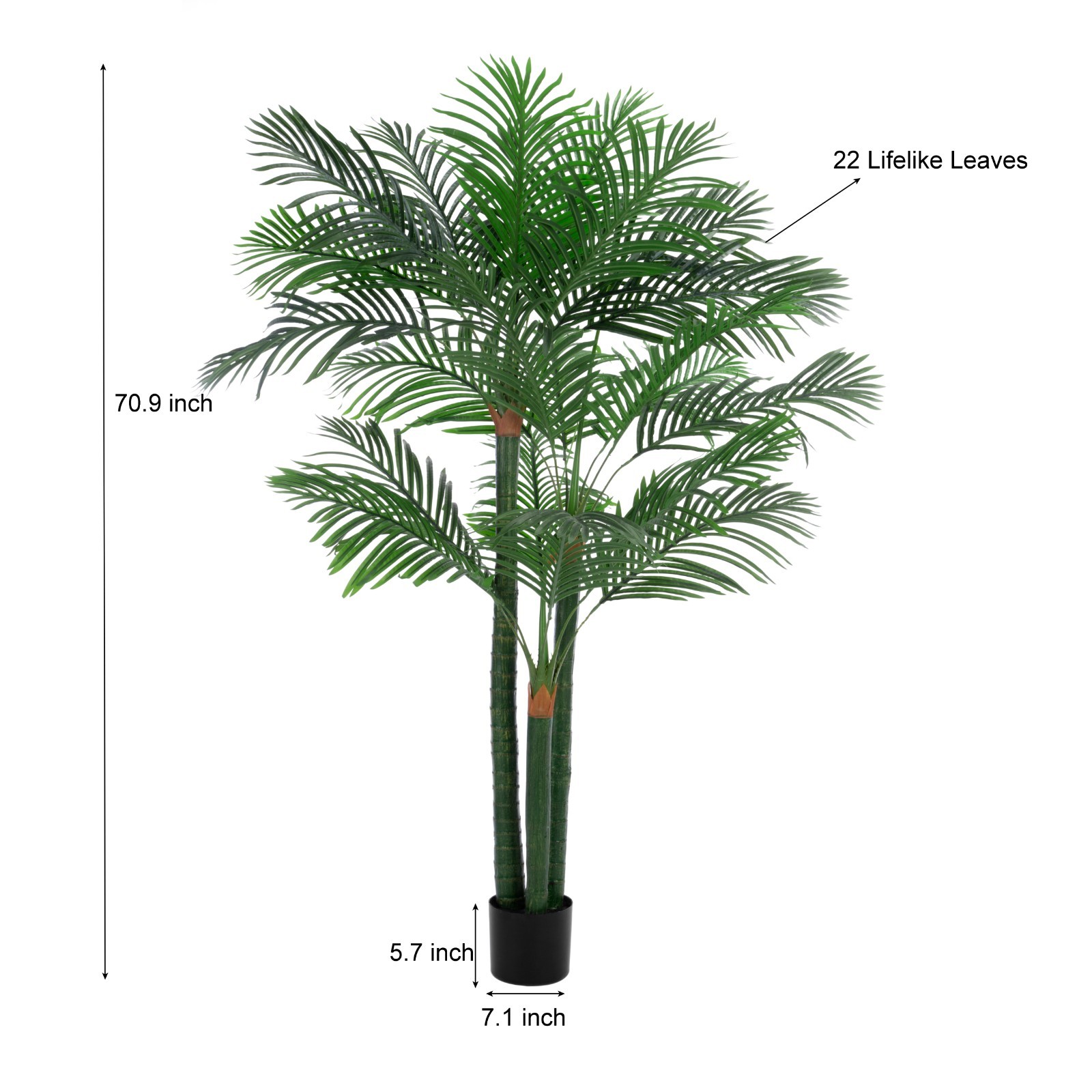 BALANBO Fake Plants Artificial Geranium Tree Faux Plant Resistant Outdoor Indoor