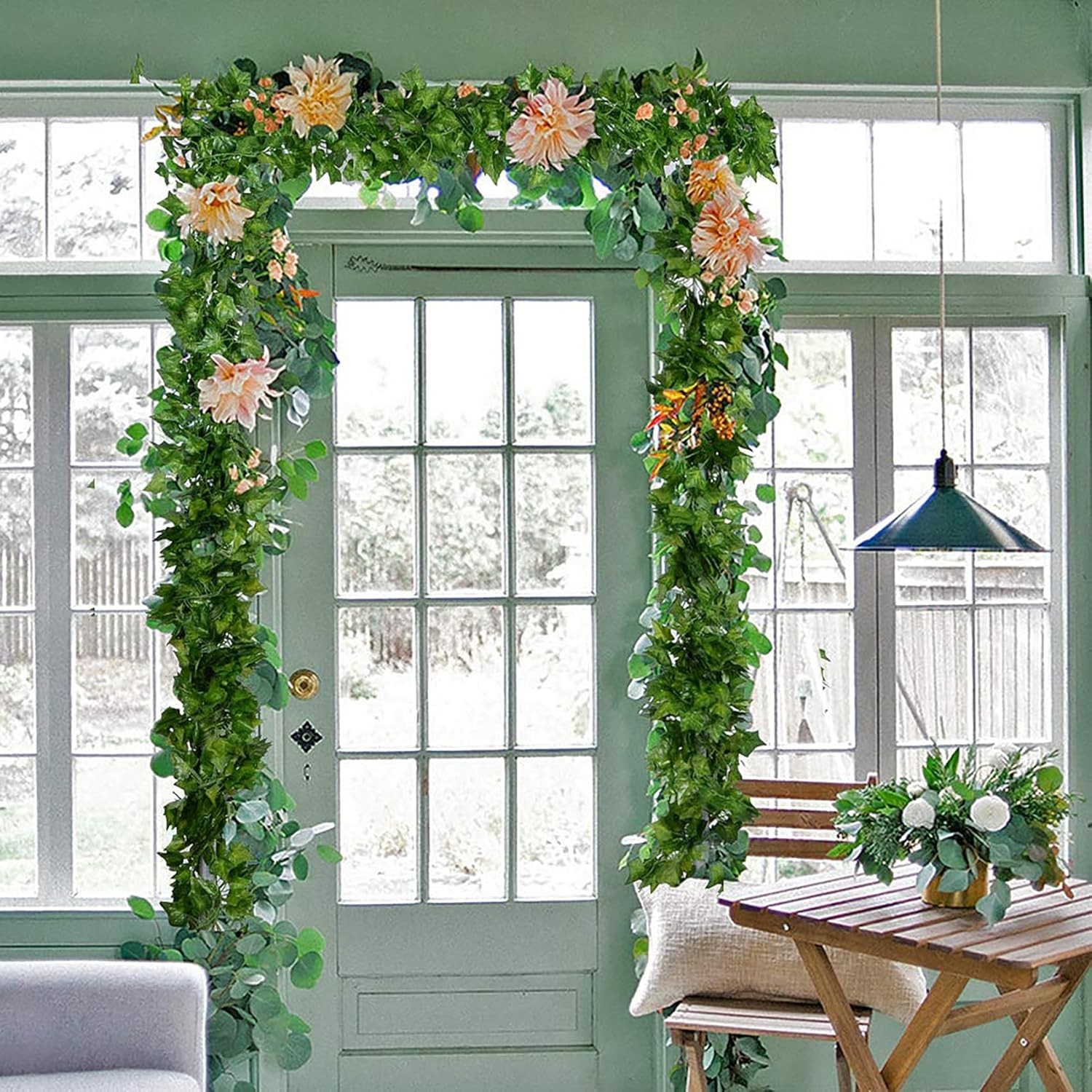 12 Strand 84ft Artificial Ivy Vine Garland – Versatile Decor for Every Occasion