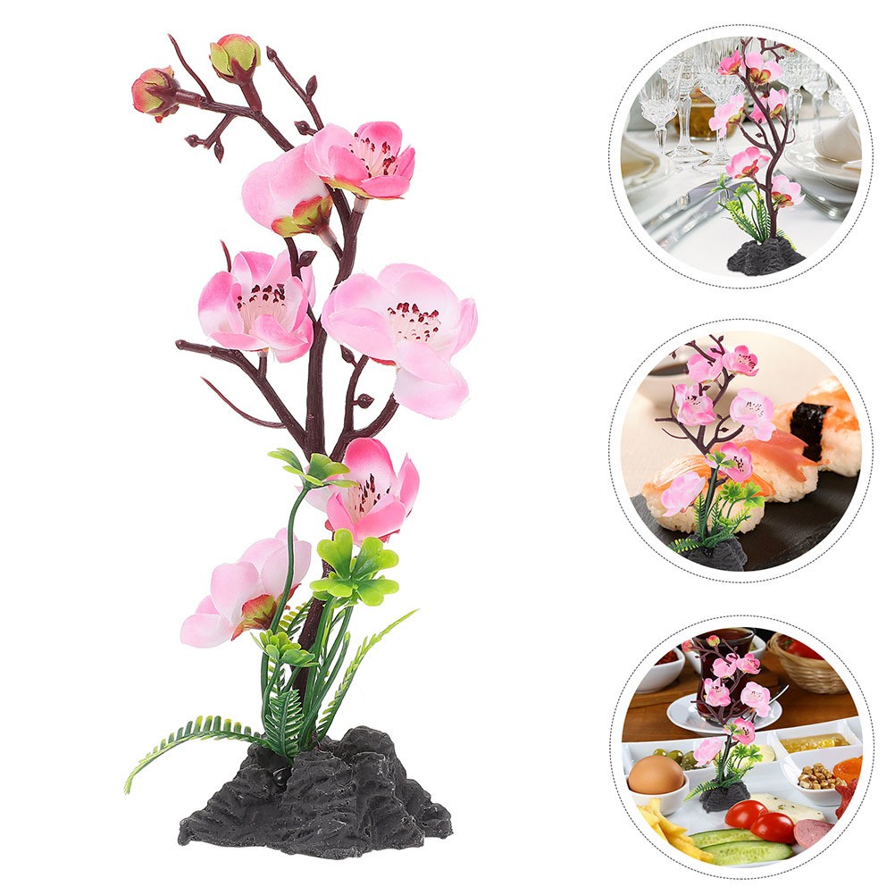 2Pcs japanese table flower decor Decor Sushi Platter Decor Sashimi