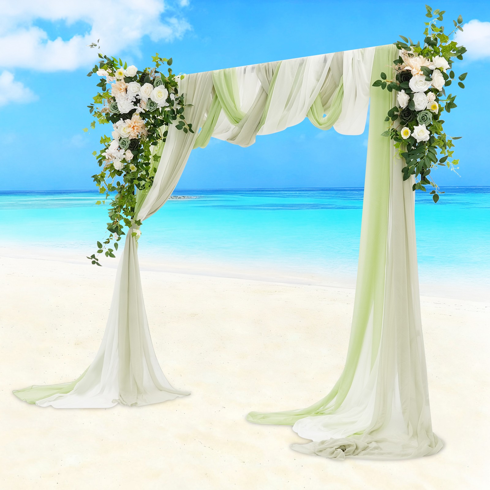Decorative Artificial Flowers, Artificial Wedding Arch Flower Kit, Wedding Artif