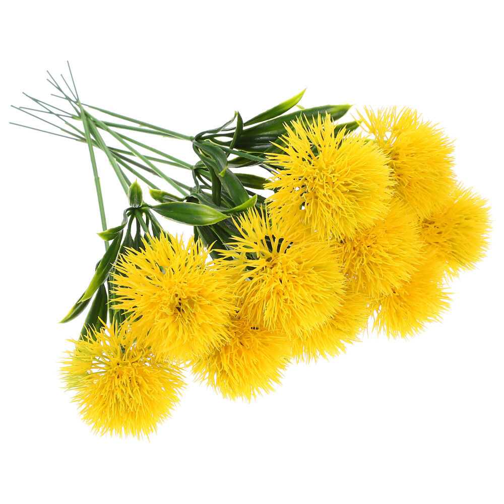 10 Pcs Simulated Dandelion Ornaments Adornment Paperweight