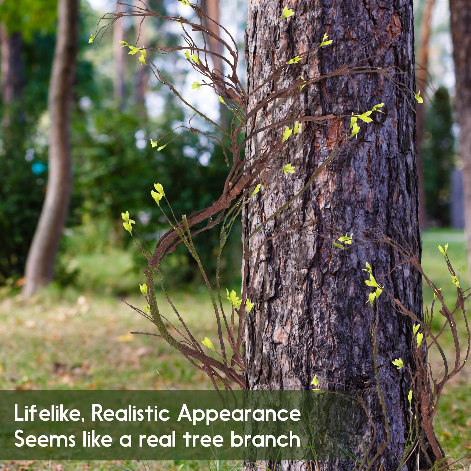 118 Inches Artificial Fake Tree Branches, Malleable Artificial Tree Branches …